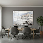 Yatay Cam Tablo Salon Duvar Tablosu Yatay Cam Klasik Manzara 17 Yeni Ev Hediyesi Ofis Tablosu