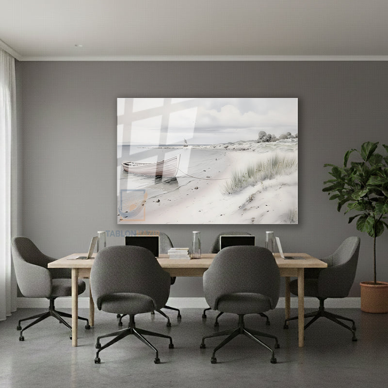 Yatay Cam Tablo Salon Duvar Tablosu Yatay Cam Klasik Manzara 20 Yeni Ev Hediyesi Ofis Tablosu