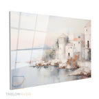 Yatay Cam Tablo Salon Duvar Tablosu Yatay Cam Klasik Manzara 3 Yeni Ev Hediyesi Ofis Tablosu