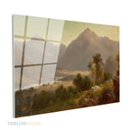 Yatay Cam Tablo Salon Duvar Tablosu Yatay Cam Klasik Manzara 4 Yeni Ev Hediyesi Ofis Tablosu