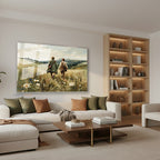 Yatay Cam Tablo Salon Duvar Tablosu Yatay Cam Lotr Frodo Sam Yeni Ev Hediyesi Ofis Tablosu