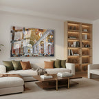 Yatay Cam Tablo Salon Duvar Tablosu Yatay Cam Ortacageser Yeni Ev Hediyesi Ofis Tablosu