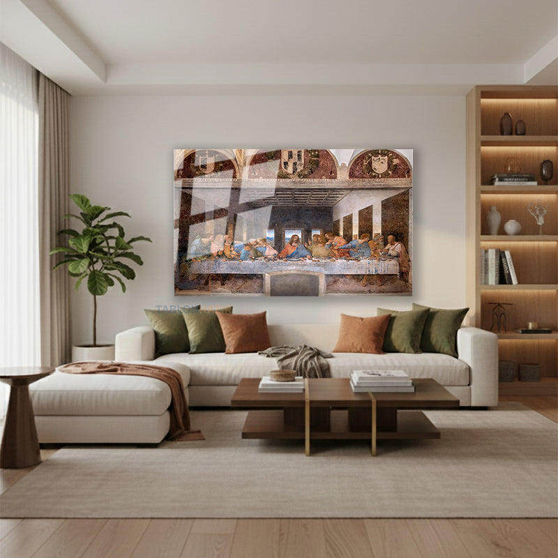 Yatay Cam Tablo Salon Duvar Tablosu Yatay Cam Sonaksamyemek Yeni Ev Hediyesi Ofis Tablosu