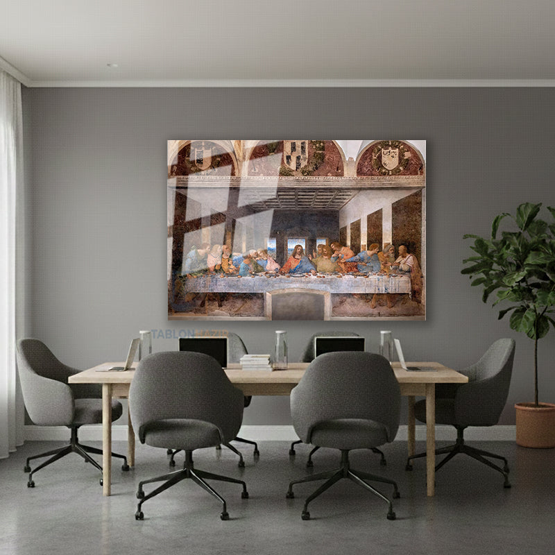 Yatay Cam Tablo Salon Duvar Tablosu Yatay Cam Sonaksamyemek Yeni Ev Hediyesi Ofis Tablosu