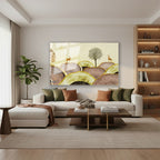 Yatay Cam Tablo Salon Duvar Tablosu Yatay Cam Soyutgeyik Yeni Ev Hediyesi Ofis Tablosu