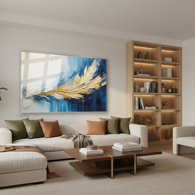 Yatay Cam Tablo Salon Duvar Tablosu Yatay Cam Soyutmavialtıntuy Yeni Ev Hediyesi Ofis Tablosu