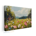 Yatay Kanvas Duvar Tablosu Cicekbahcesi66 Salon Tablosu Ofis Tablosu Yeni Ev Hediyesi Dekorasyon