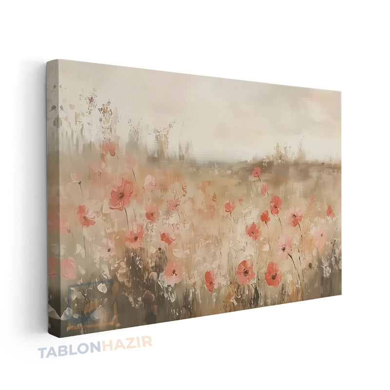 Yatay Kanvas Duvar Tablosu Cicekbahcesi77 Salon Tablosu Ofis Tablosu Yeni Ev Hediyesi Dekorasyon