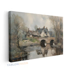 Yatay Kanvas Duvar Tablosu Dogamanzarasi16 Salon Tablosu Ofis Tablosu Yeni Ev Hediyesi Dekorasyon