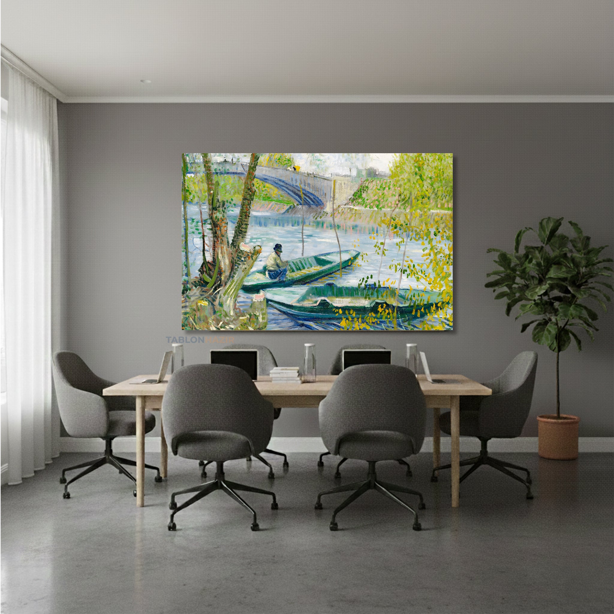 Yatay Kanvas Duvar Tablosu Koprumanzarasi4 Salon Tablosu Ofis Tablosu Yeni Ev Hediyesi Dekorasyon