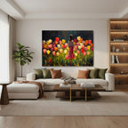 Yatay Kanvas Duvar Tablosu Kucukkizvelaleler Salon Tablosu Ofis Tablosu Yeni Ev Hediyesi Dekorasyon