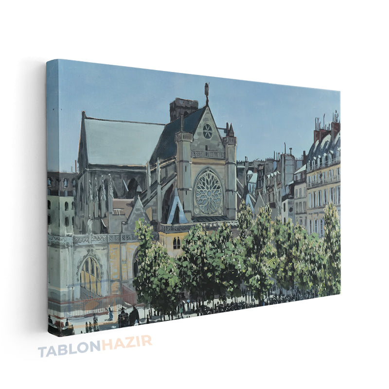 Yatay Kanvas Duvar Tablosu Sehirmanzarasi Salon Tablosu Ofis Tablosu Yeni Ev Hediyesi Dekorasyon