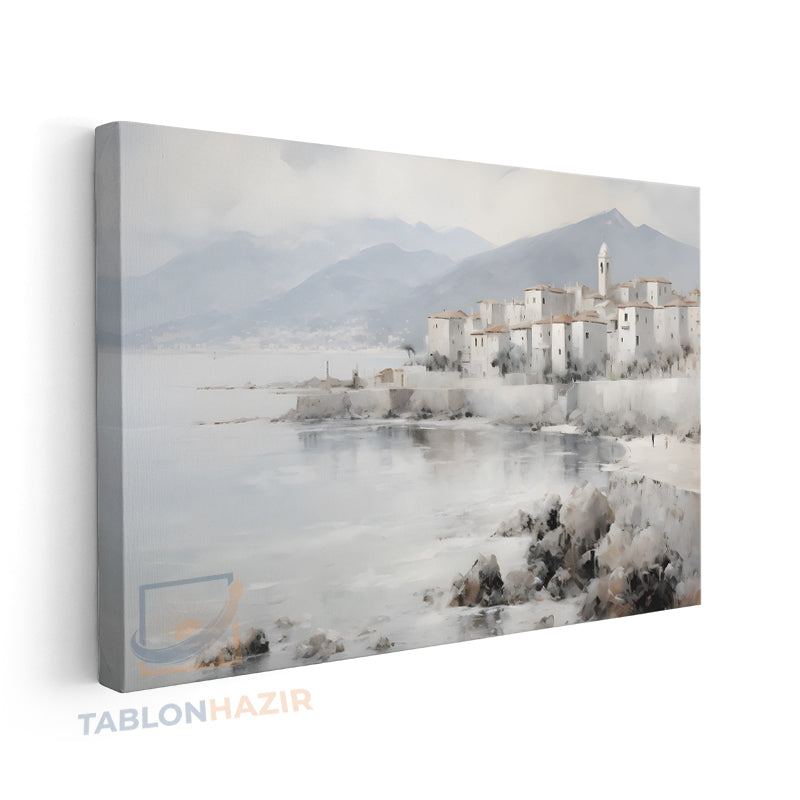 Yatay Kanvas Duvar Tablosu Soyutkiyimanzarasi Salon Tablosu Ofis Tablosu Yeni Ev Hediyesi Dekorasyon