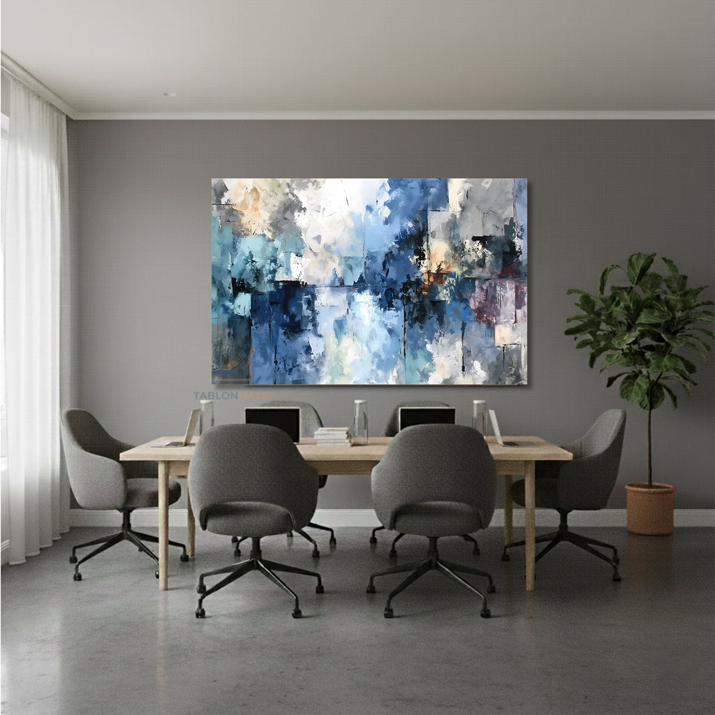 Yatay Kanvas Duvar Tablosu Soyutmavitonlari Salon Tablosu Ofis Tablosu Yeni Ev Hediyesi Dekorasyon