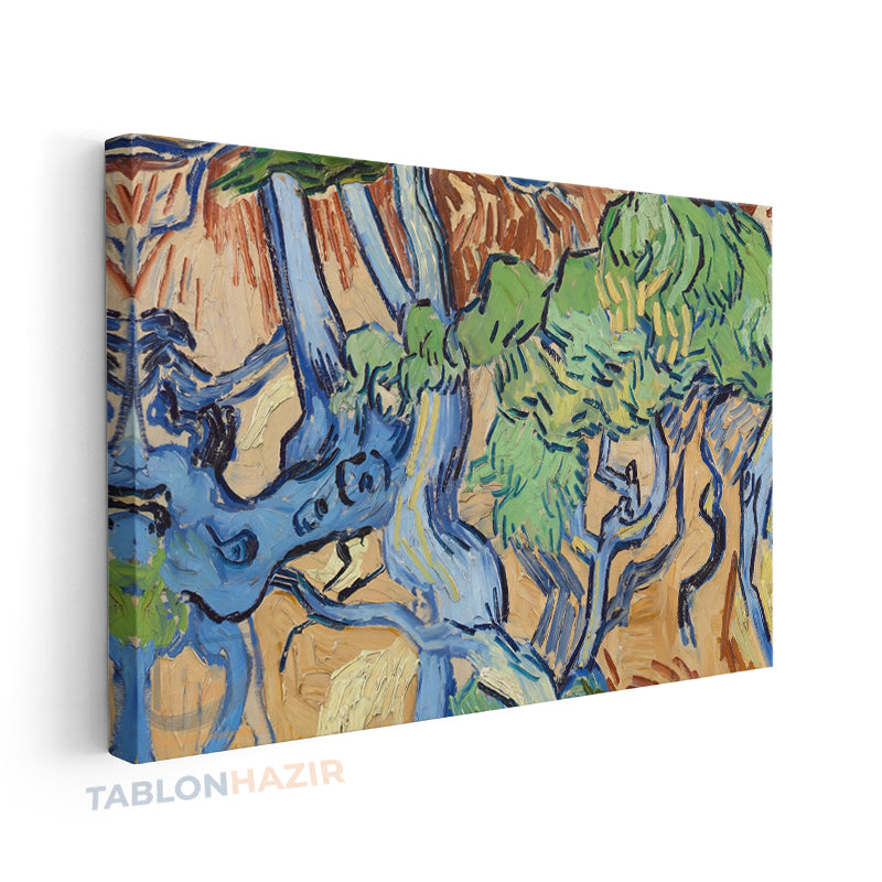 Yatay Kanvas Duvar Tablosu Soyutsanat Salon Tablosu Ofis Tablosu Yeni Ev Hediyesi Dekorasyon