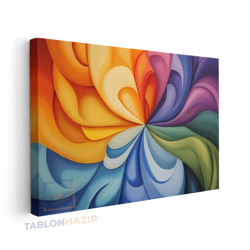 Yatay Kanvas Duvar Tablosu Soyutsanat4 Salon Tablosu Ofis Tablosu Yeni Ev Hediyesi Dekorasyon