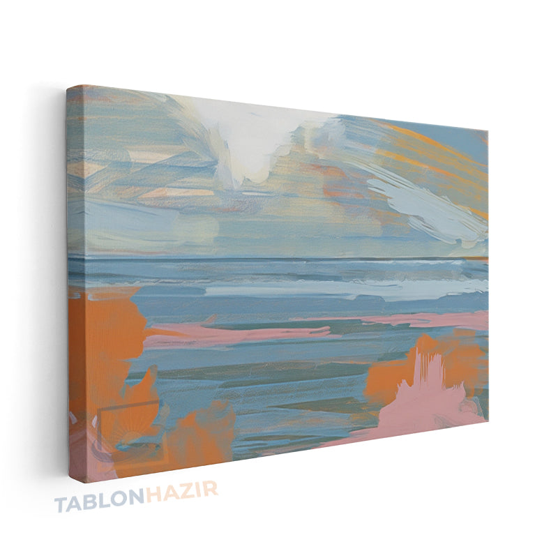 Yatay Kanvas Duvar Tablosu Soyutsanat5 Salon Tablosu Ofis Tablosu Yeni Ev Hediyesi Dekorasyon
