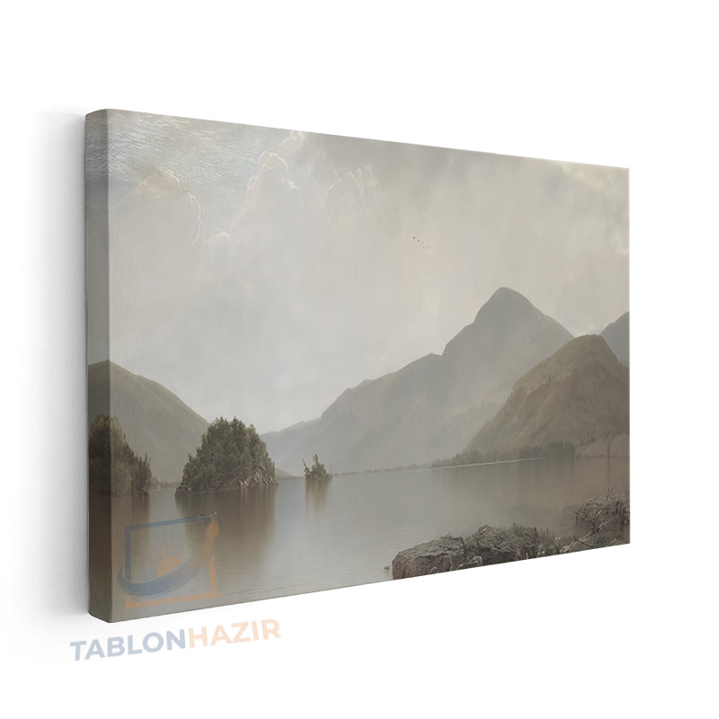 Yatay Kanvas Duvar Tablosu Vintagedaggolmanzarasi2 Salon Tablosu Ofis Tablosu Ev Hediyesi Dekorasyon