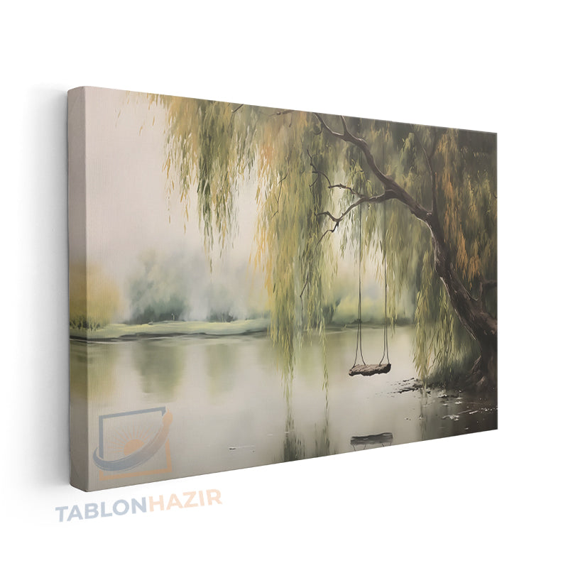 Yatay Kanvas Duvar Tablosu Vintagesalincak Salon Tablosu Ofis Tablosu Yeni Ev Hediyesi Dekorasyon