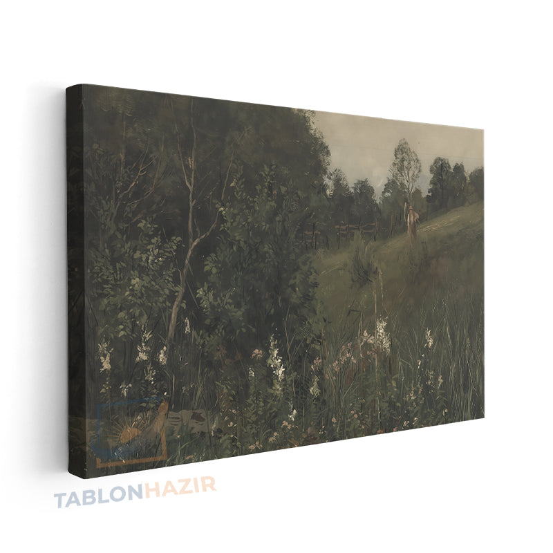 Yatay Kanvas Duvar Tablosu Yesildogamanzarasi4 Salon Tablosu Ofis Tablosu Ev Hediyesi Dekorasyon