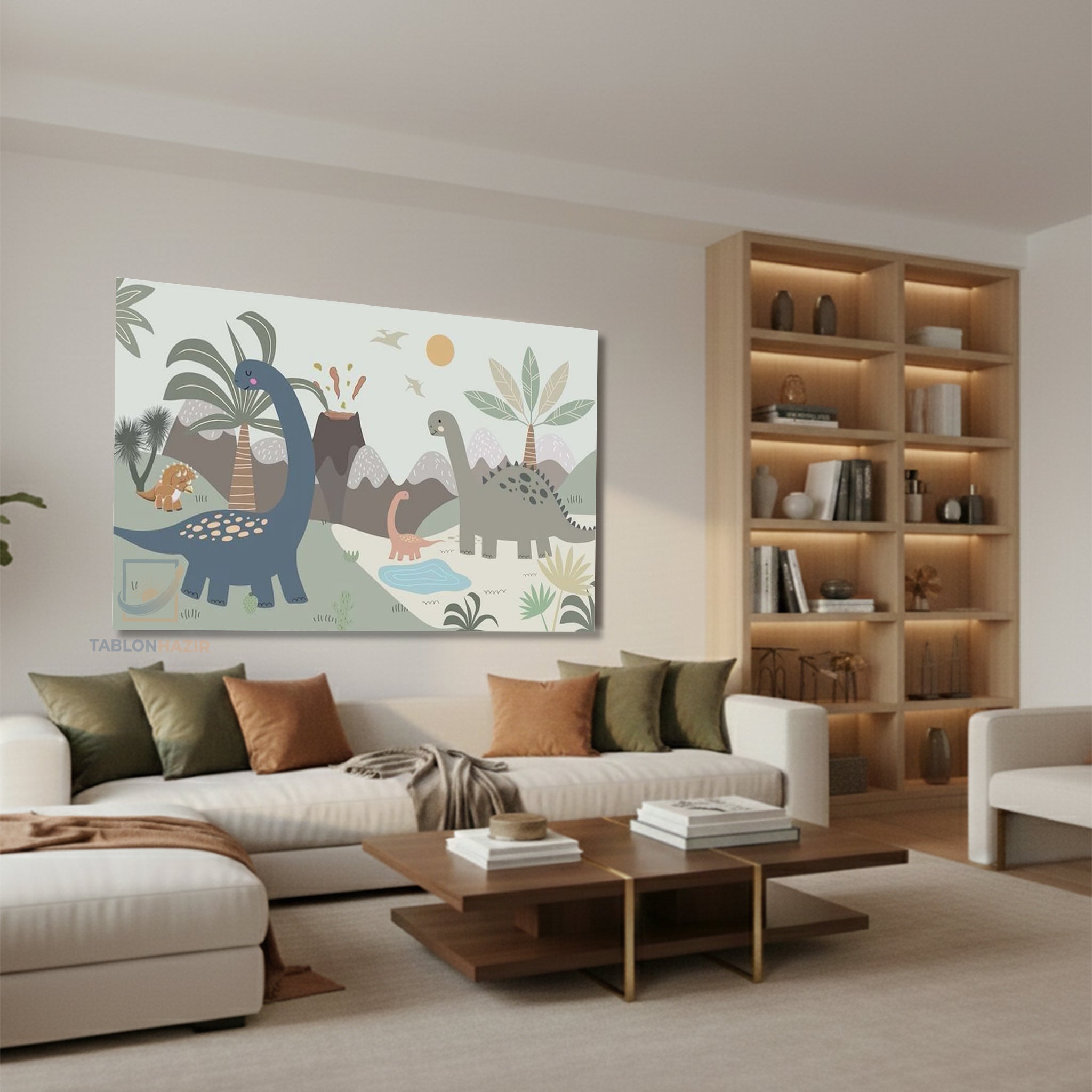 Yatay Kanvas Duvar Tablosu Cocukodasidinazor Salon Tablosu Ofis Tablosu Yeni Ev Hediyesi Dekorasyon