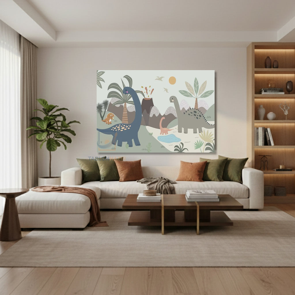 Yatay Kanvas Duvar Tablosu Cocukodasidinazor Salon Tablosu Ofis Tablosu Yeni Ev Hediyesi Dekorasyon