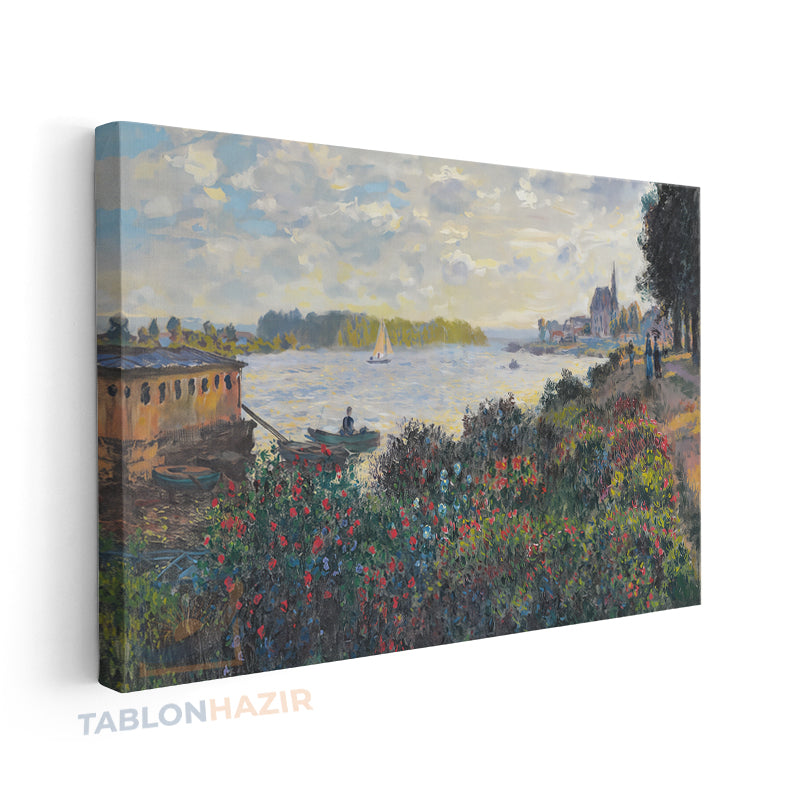 Yatay Kanvas Duvar Tablosu Klasik Cizim Manzara Salon Tablosu Ofis Tablosu Ev Hediyesi Dekorasyon