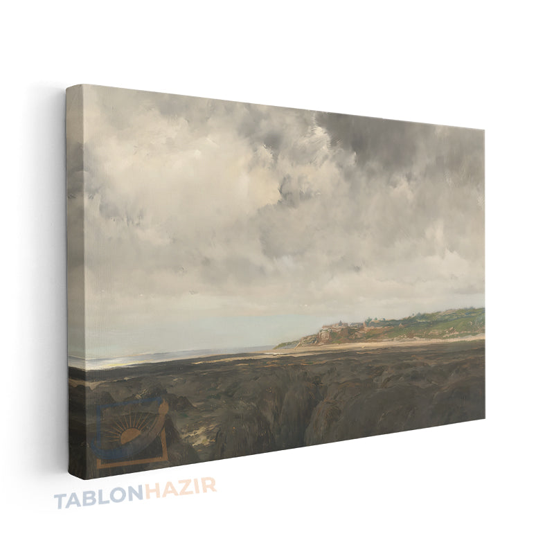 Yatay Kanvas Duvar Tablosu Klasik Manzara 11 Salon Tablosu Ofis Tablosu Yeni Ev Hediyesi Dekorasyon