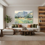 Yatay Kanvas Duvar Tablosu Klasik Manzara 2 Salon Tablosu Ofis Tablosu Yeni Ev Hediyesi Dekorasyon