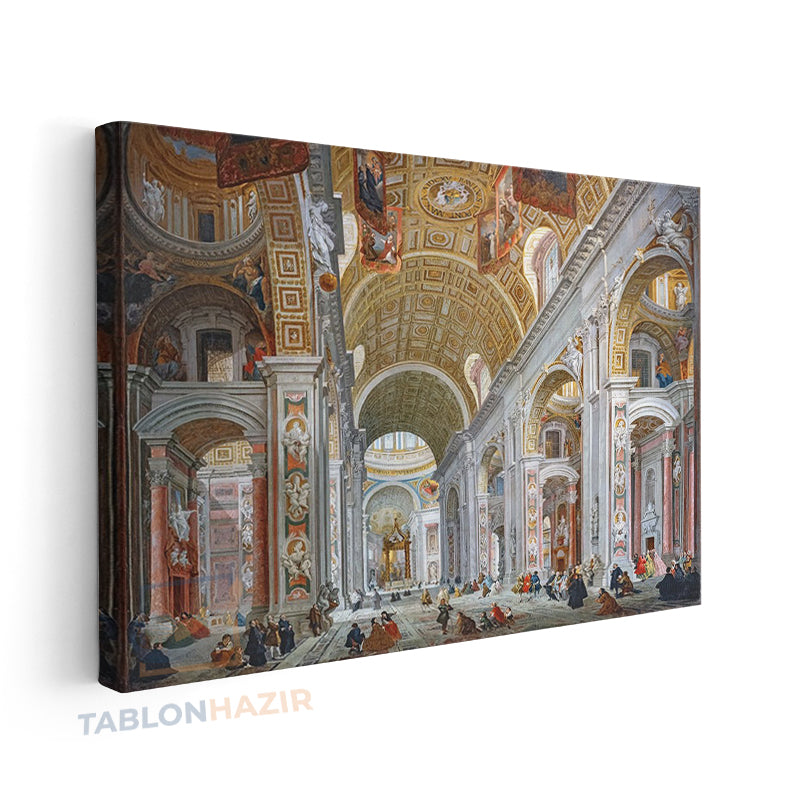 Yatay Kanvas Duvar Tablosu Ortacageser Salon Tablosu Ofis Tablosu Yeni Ev Hediyesi Dekorasyon