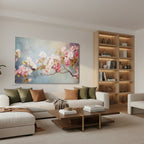 Yatay Kanvas Duvar Tablosu Pembegulagac Salon Tablosu Ofis Tablosu Yeni Ev Hediyesi Dekorasyon